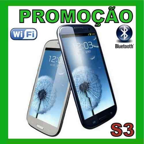 Smartphone Mp60 S3 I9300 Galaxy Wifi Tv 2chip Tela 4 Hiphone